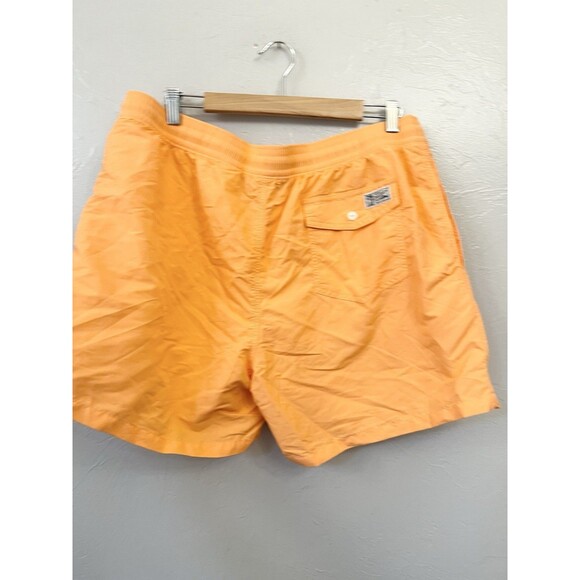 New Men's Polo Ralph Lauren Orange 5.5" Traveler Swim Trunks Board Shorts XXL - Picture 14 of 14